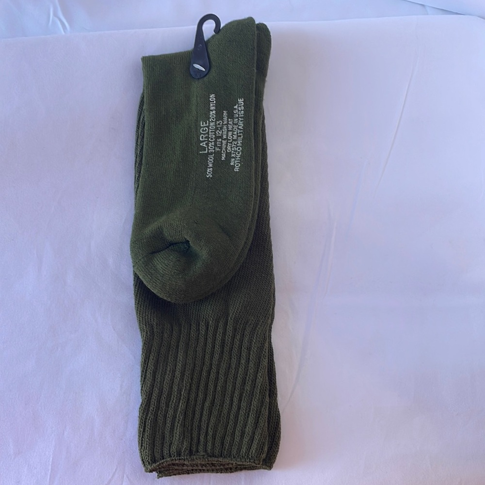 27.) ROTHCO G.I. TYPE CUSHION SOLE SOCKS (4565)